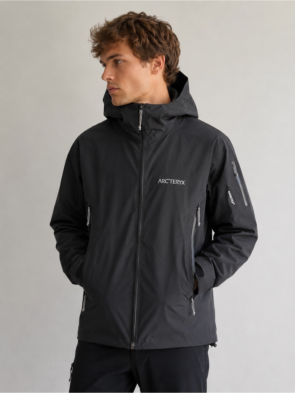 Vintage Arc’teryx Men’s GORE-TEX Technical Shell Jacket XXL Black